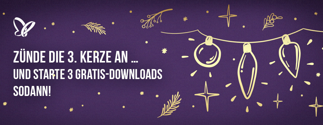 3 Gratis-Downloads zum 3. Advent