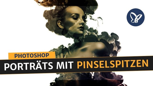 Pinsel in Photoshop: Porträts mit Pinselspitzen verfremden