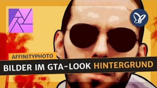 Affinity Photo: Bilder im GTA-Look – Hintergründe gestalten