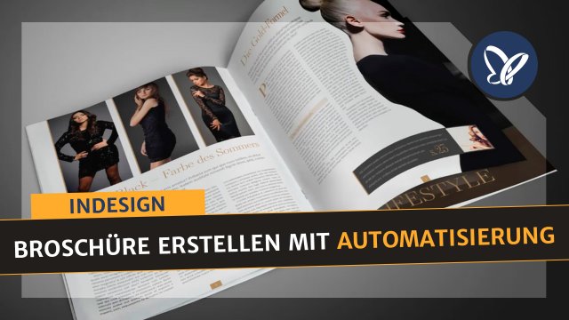 InDesign (Praxis): Broschüre mit Automatisierung erstellen