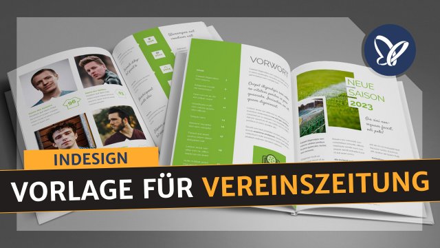 InDesign-Tutorial: Vorlagen für Vereinszeitung schnell und einfach anpassen