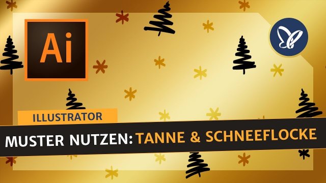 Illustrator-Anleitung: Tannenbaum-Muster richtig einsetzen