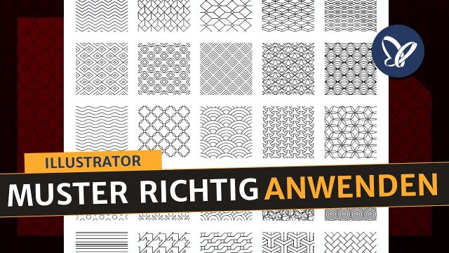 Illustrator-Anleitung: Geometrische Muster als Vektor-Dateien anwenden