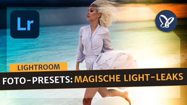 Adobe Lightroom-Assets: 43 Light Leaks als Presets (XMP) anwenden