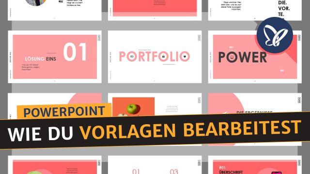 Microsoft PowerPoint: So passt du unsere Folienvorlagen an