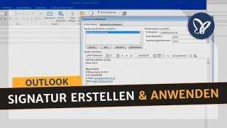 Microsoft Outlook: E-Mail-Signatur erstellen und anwenden