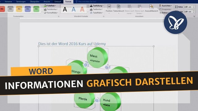 Microsoft Word: Mit SmartArt Informationen grafisch darstellen