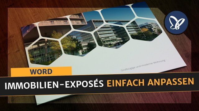 Microsoft Word: Anleitung für 12-seitige Exposé-Vorlagen