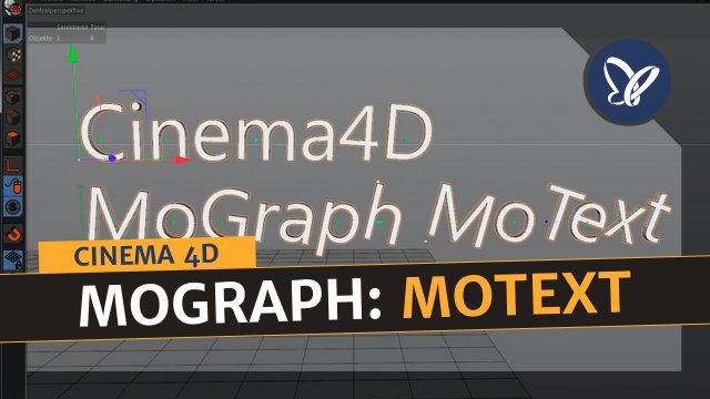 Cinema 4D MoGraph: MoText verwenden