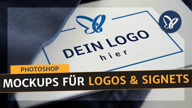 Mockups für Photoshop: Logos & Signets
