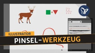 Adobe Illustrator-Grundlagen: Pinsel-Werkzeug anwenden