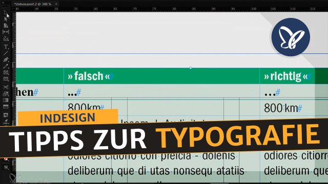 InDesign – Großprojekte: Tipps zur Typografie