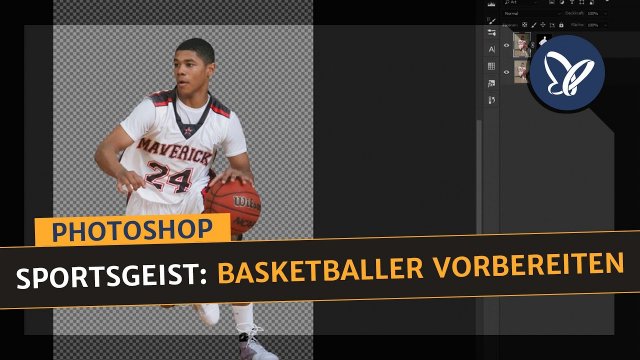 Freistellen in Photoshop: Sportsgeist – Basketballer