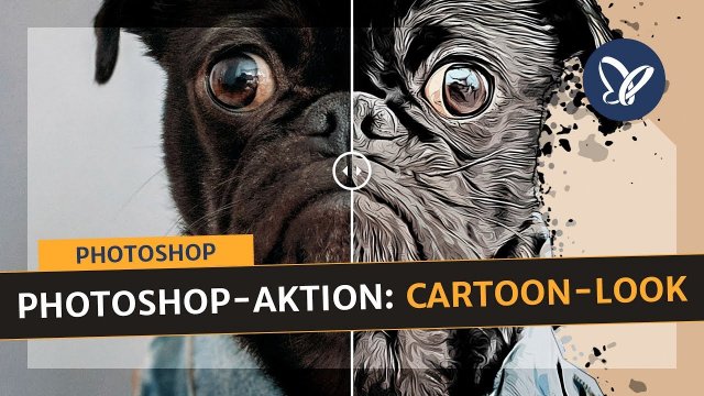 Photoshop-Aktion: Cartoon-Look für Fotos anwenden