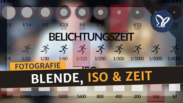 Fotografie: Zusammenarbeit von Blende, ISO & Zeit