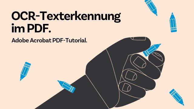 Text mit OCR im PDF erkennen lassen mit Adobe Acrobat