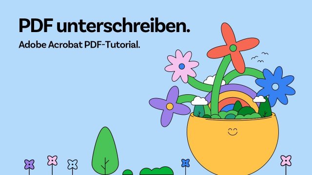 PDF unterschreiben mit Adobe Acrobat