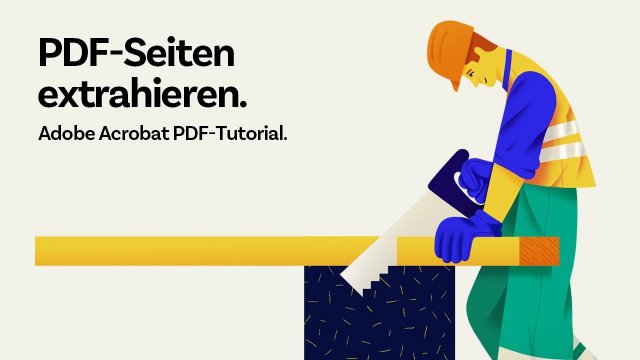 PDF-Seiten extrahieren mit Adobe Acrobat