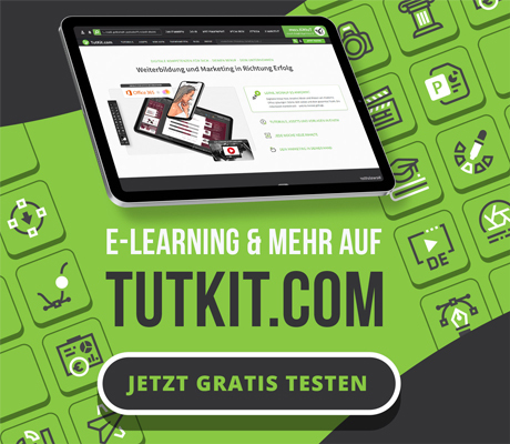 E-Learning & digitale Assets, TutKit.com kostenlos testen